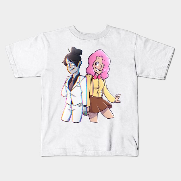 Fem! Darkstache Kids T-Shirt by PuppyRelp